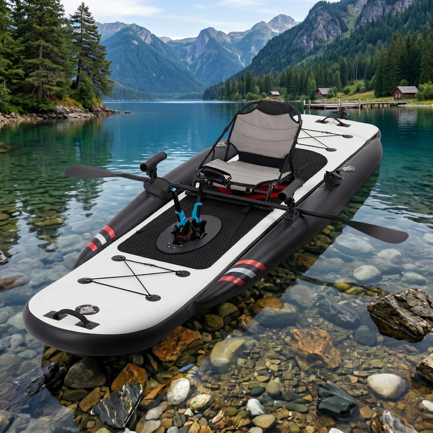 Fishing Kayak Seat - Kayak de pêche gonflable en PVC