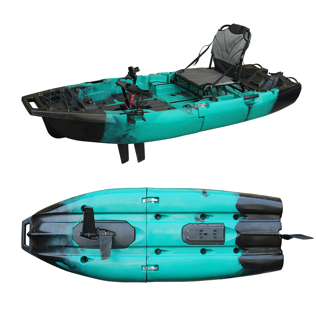 Fishing Kayak Paddle - Kayak modulaire HDPE 8 pieds 2,5