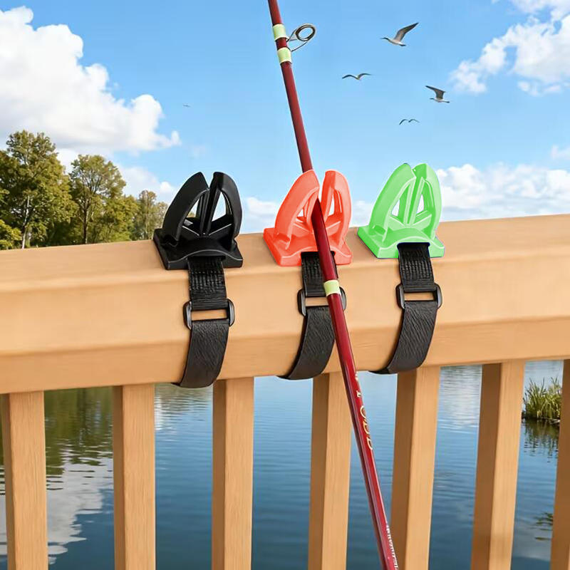 Fishing Kayak Rod Holder - Clip à dégagement rapide avec sangle