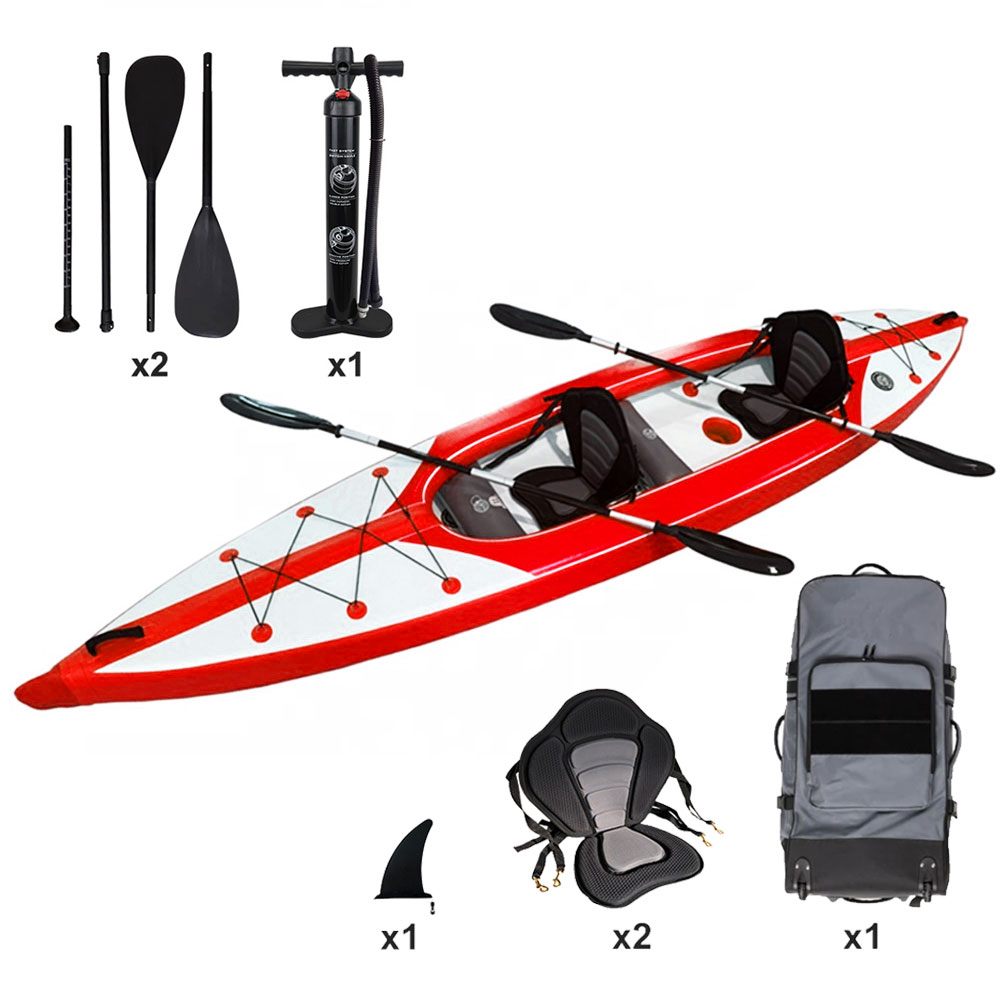 Fishing Kayak Sit In - Kayak de pêche gonflable 2 places