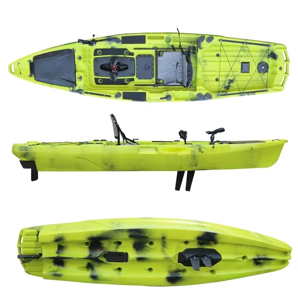 Fishing Kayak Trolling Motor - Kayak à pédales de 13 pieds