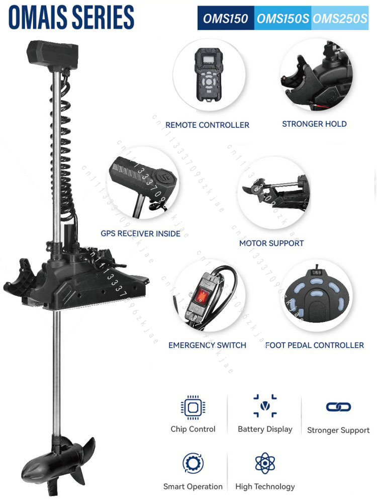 Fishing Kayak Trolling Motor - Promotion Moteur électrique hors-bord pour canoë,