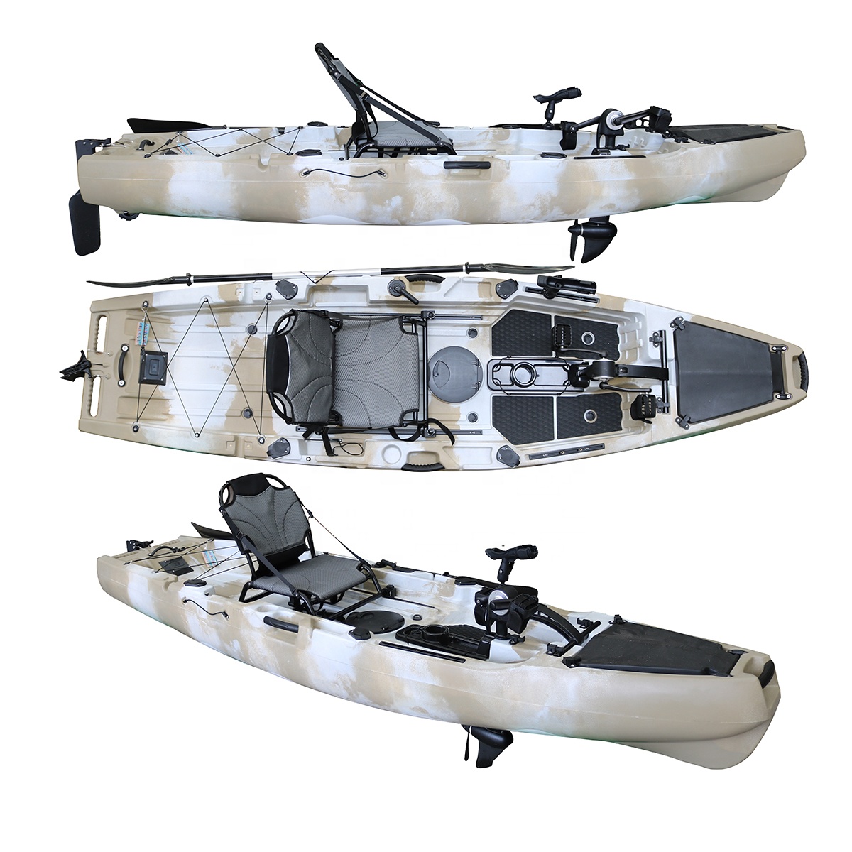 Fishing Kayak Pedal Drive - Kayak de pêche à pédales Vicking