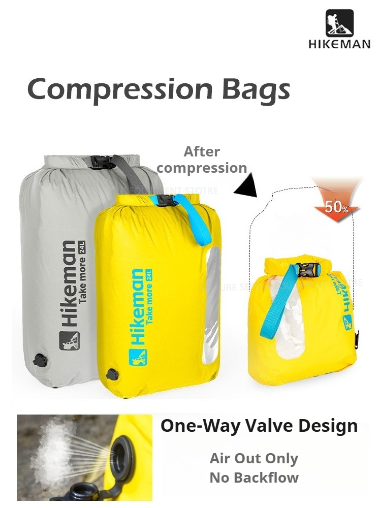 Fishing Kayak Storage Bag - Sac de compression sous vide HIKEMAN