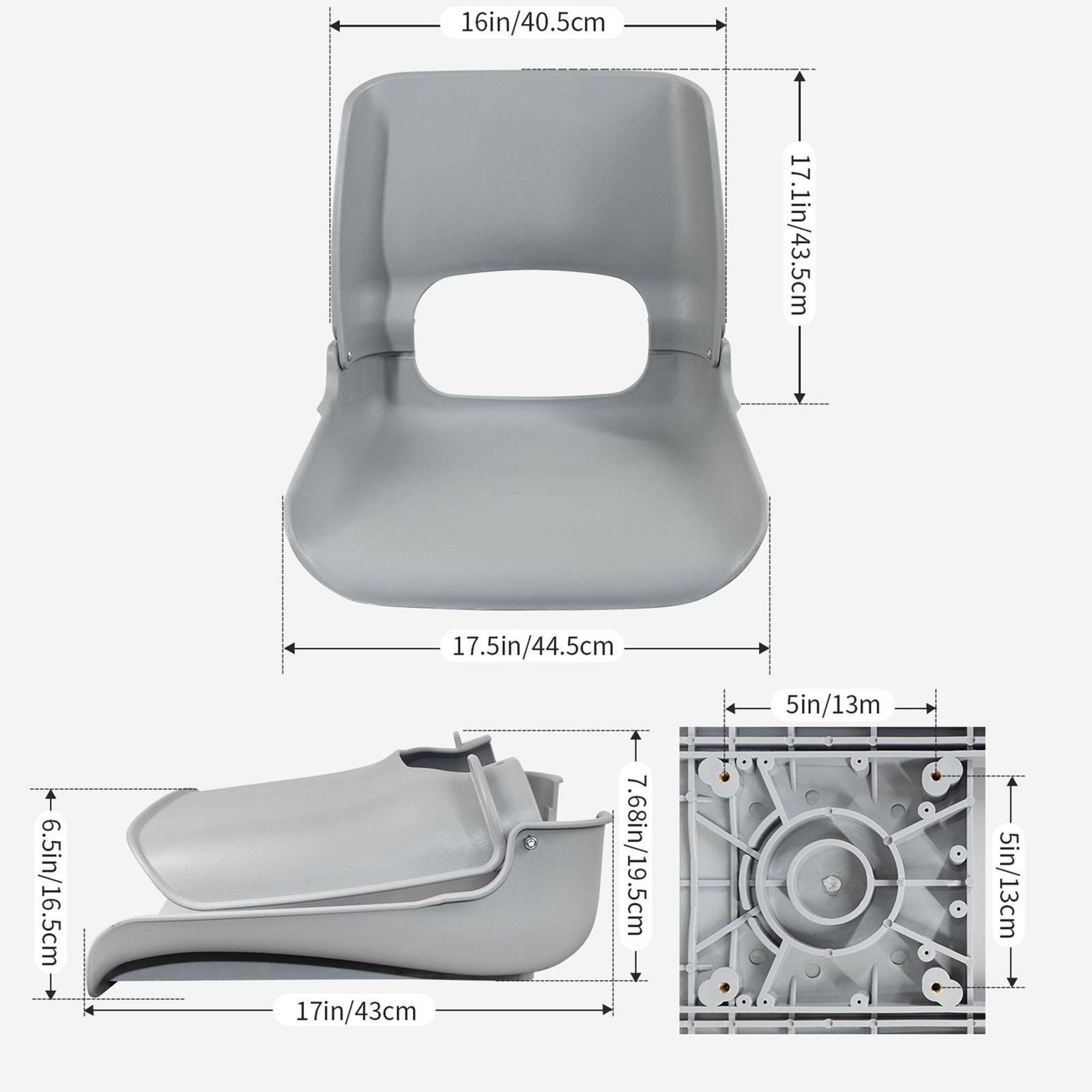 Fishing Kayak Seat - Siège de bateau pliable à dossier
