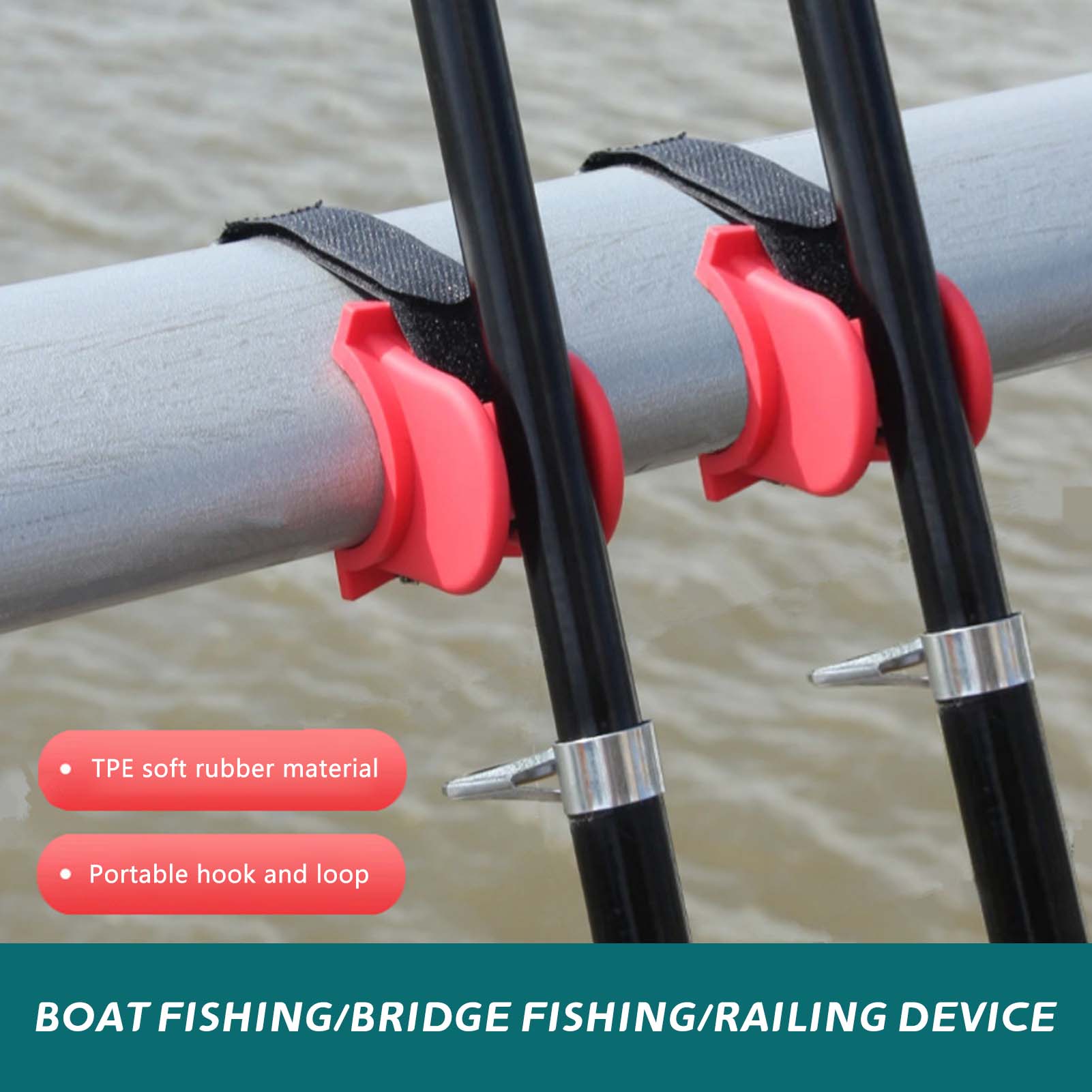 Fishing Kayak Rod Holder - Support de canne à pêche en