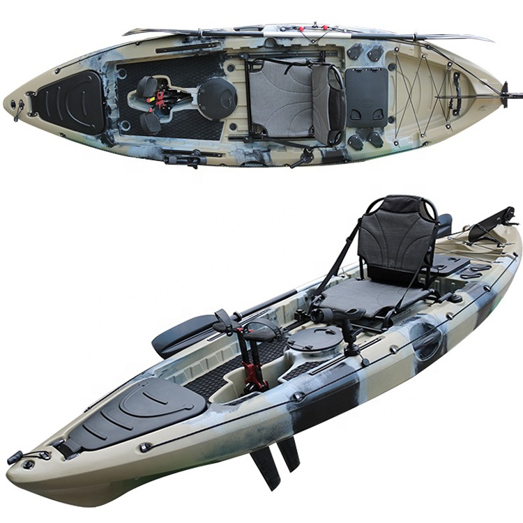 Fishing Kayak Pedal Drive - Kayak de pêche en plastique de