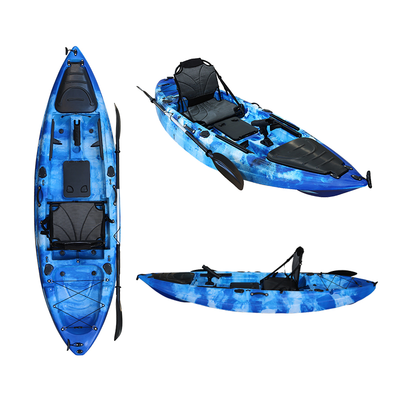 Fishing Kayak Pedal Drive - Kayak à pédale de pêche monoplace