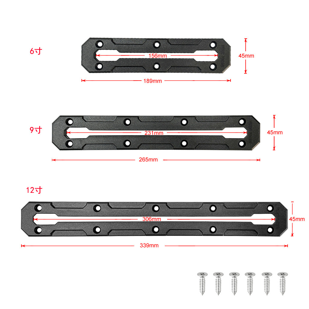 Rail de fixation profil bas po - Fishing Kayak Rod Holder avis et prix