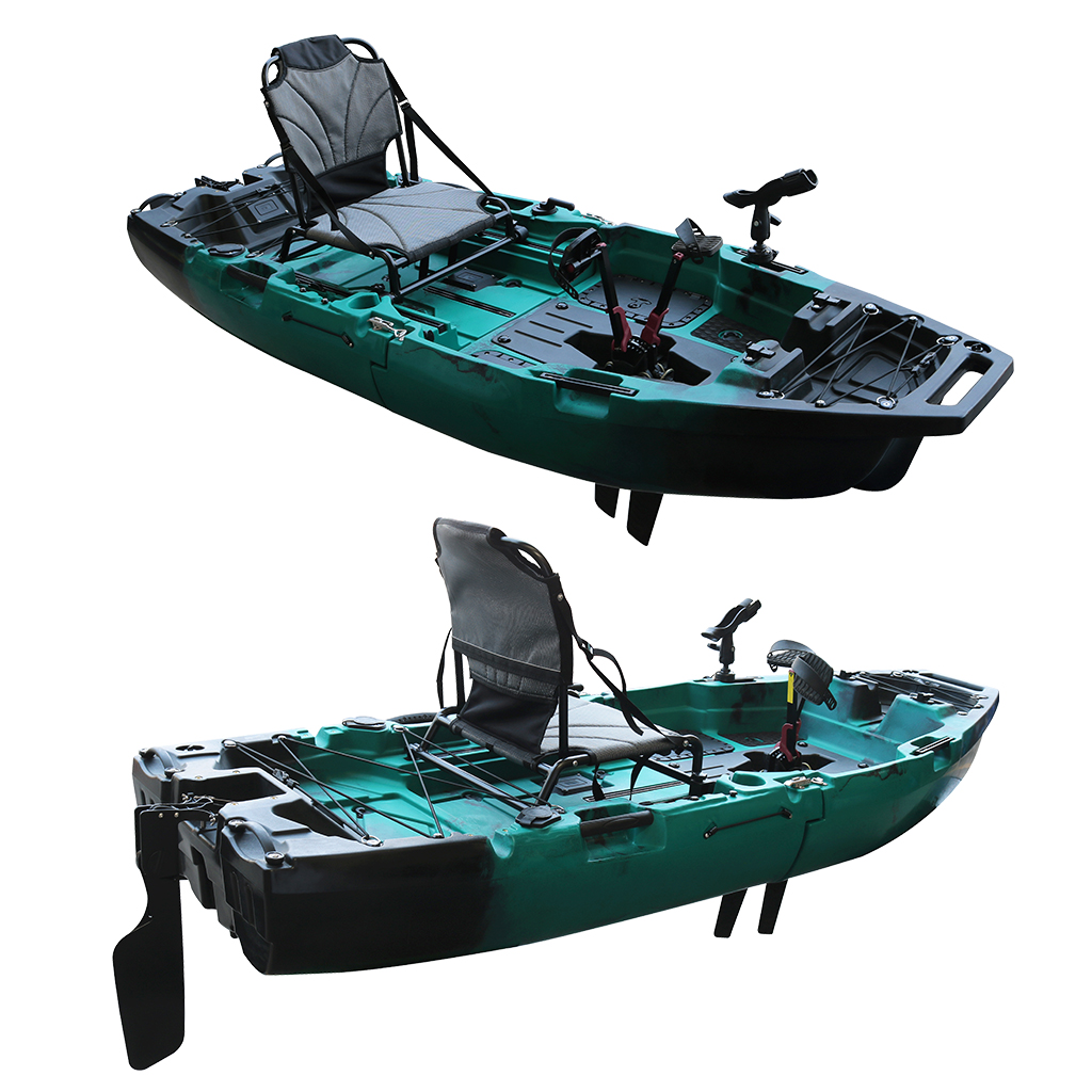 Kayak modulaire HDPE 8 pieds 2 - Fishing Kayak Paddle avis et prix