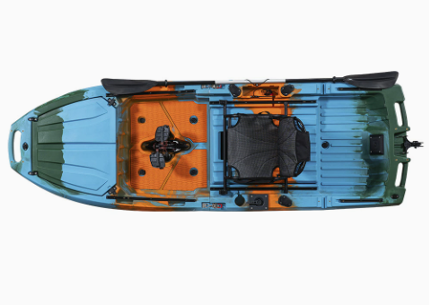 Kayak monoplace de pêche de 10 - Fishing Kayak Pedal Drive avis et prix