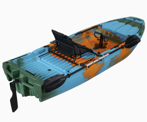 Kayak monoplace de pêche de 10 - Fishing Kayak Pedal Drive avis et prix