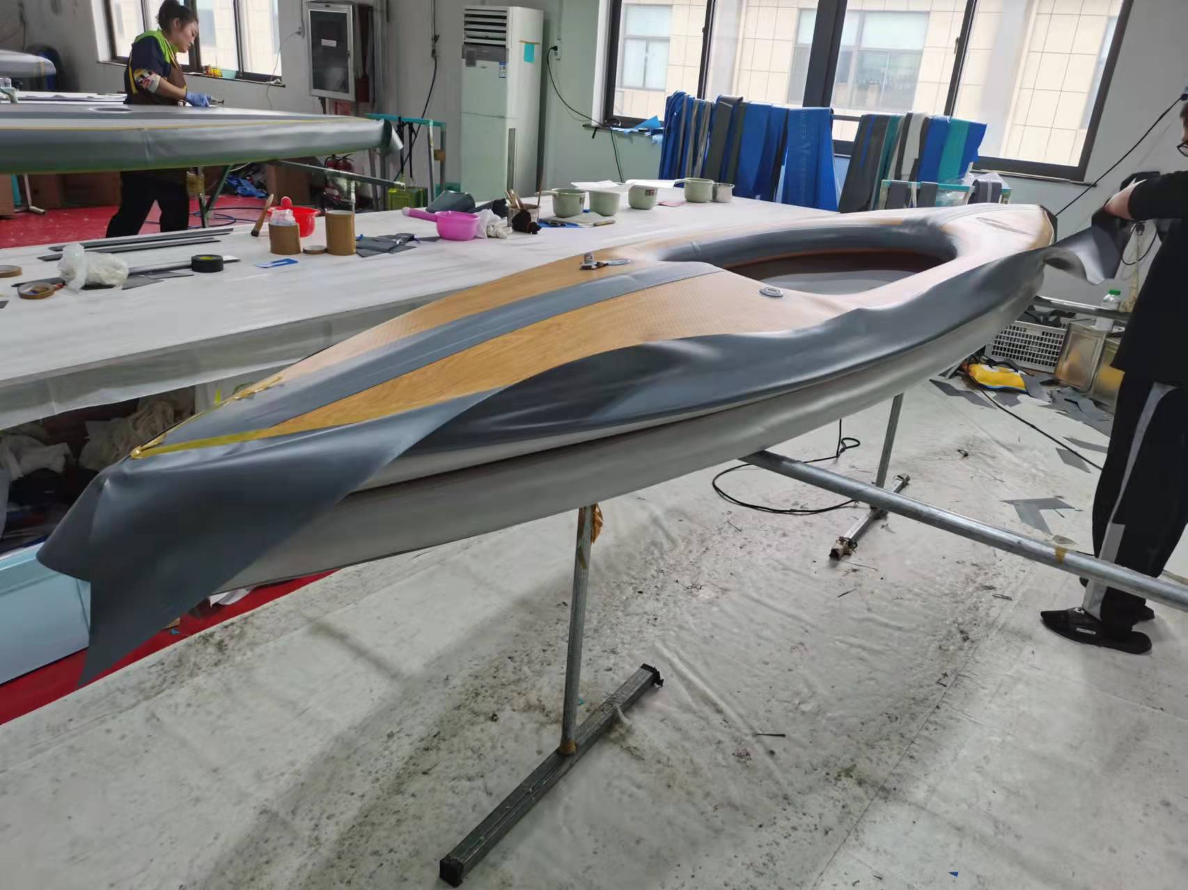 Kayak de pêche gonflable 2 pla - Fishing Kayak Sit In avis et prix