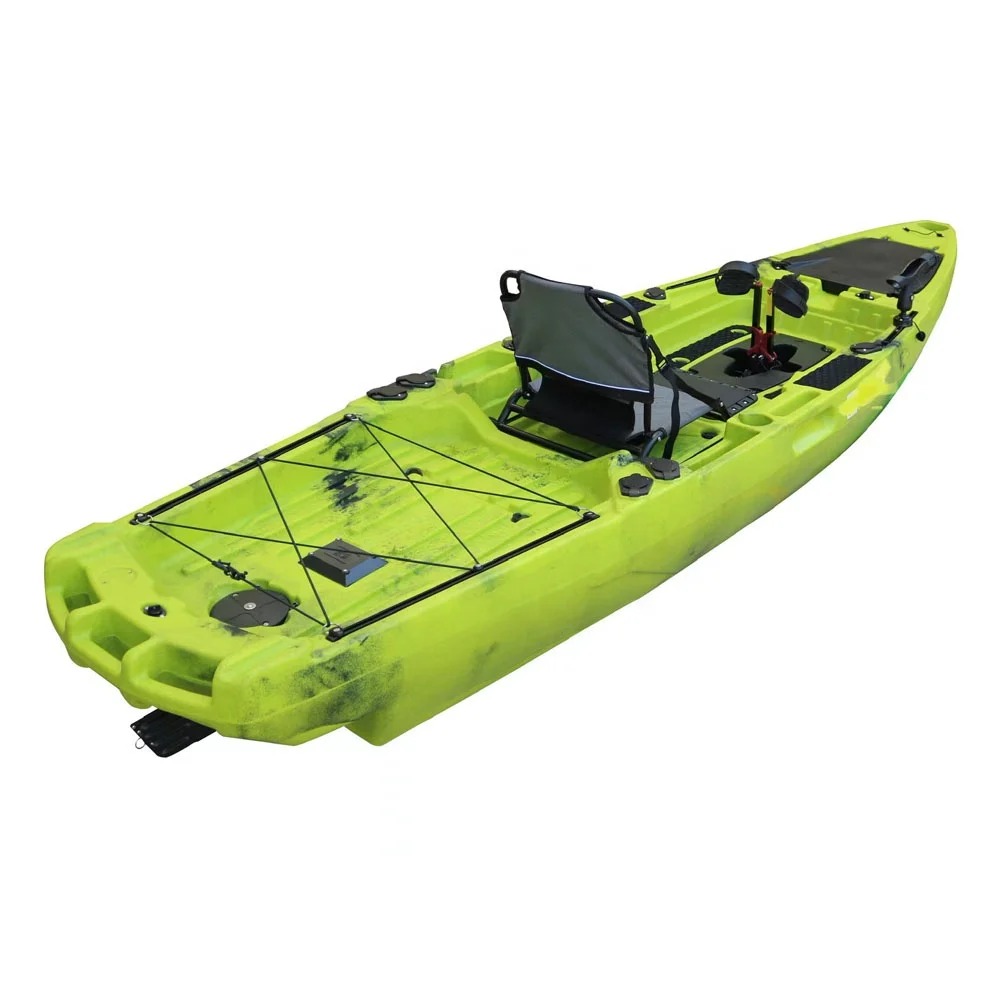 Kayak à pédales de 13 pieds av - Fishing Kayak Trolling Motor avis et prix