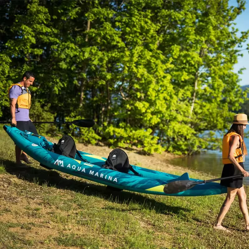 Canoë-kayak gonflable pour 1-2 - Fishing Kayak Seat avis et prix