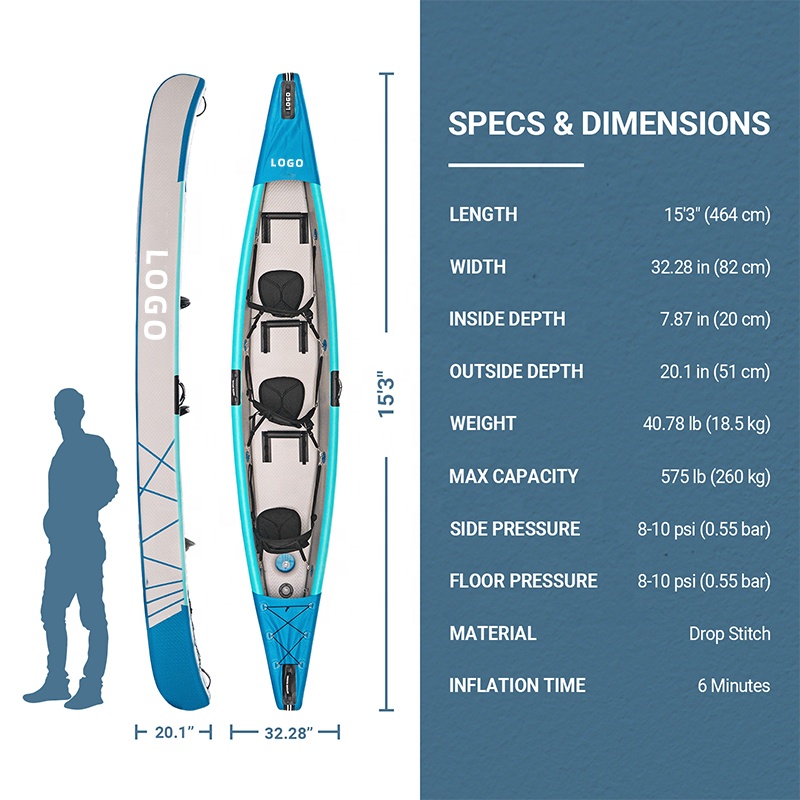 Kayak gonflable Drop Stitch, c - Fishing Kayak Sit In avis et prix