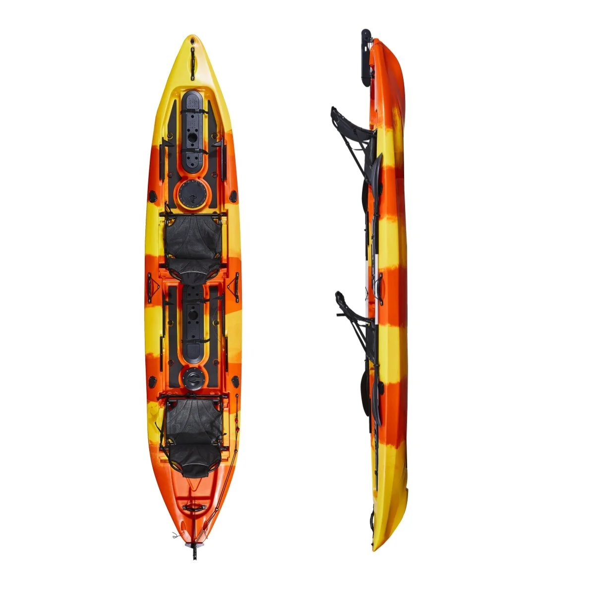 Kayak en plastique avec access - Fishing Kayak Paddle avis et prix