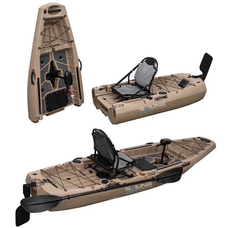 Bateau pliable en plastique po - Fishing Kayak Pedal Drive avis et prix