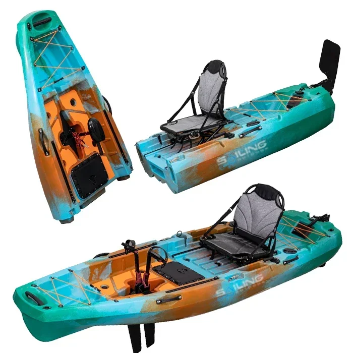Bateau pliable en plastique po - Fishing Kayak Pedal Drive avis et prix
