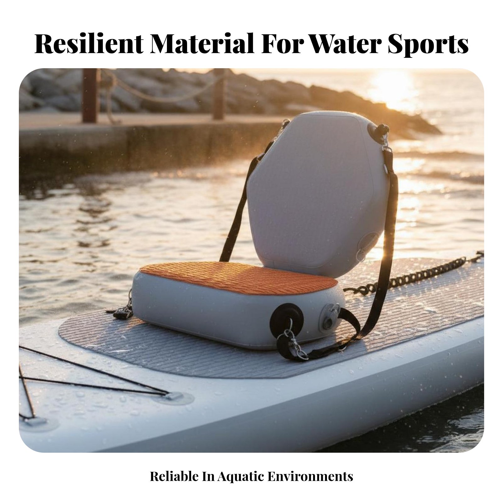Siège de kayak gonflable résis - Fishing Kayak Seat avis et prix