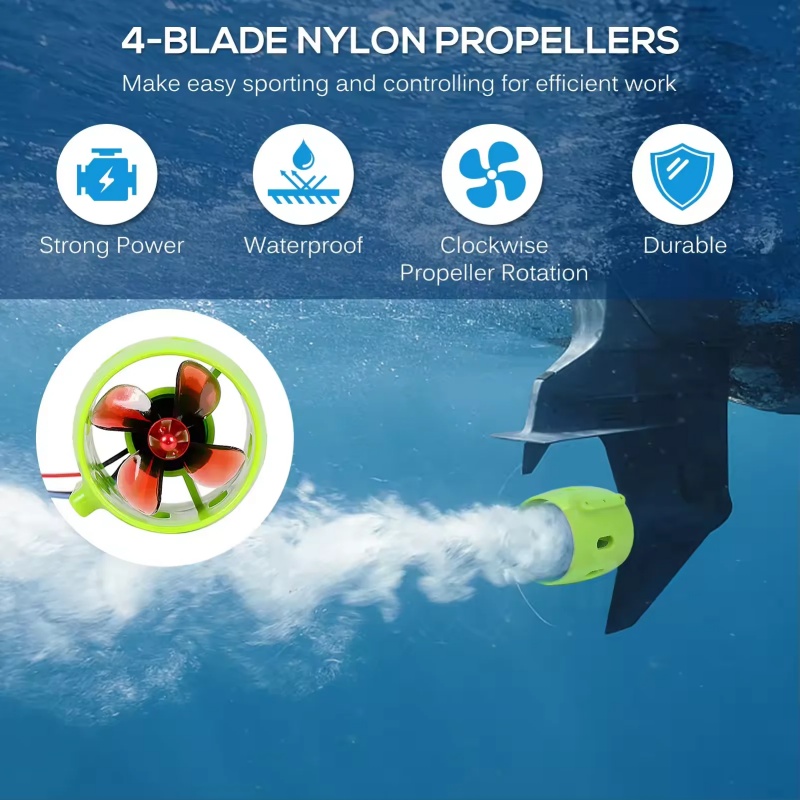 Propulseur sous-marin sans bal - Fishing Kayak Trolling Motor avis et prix