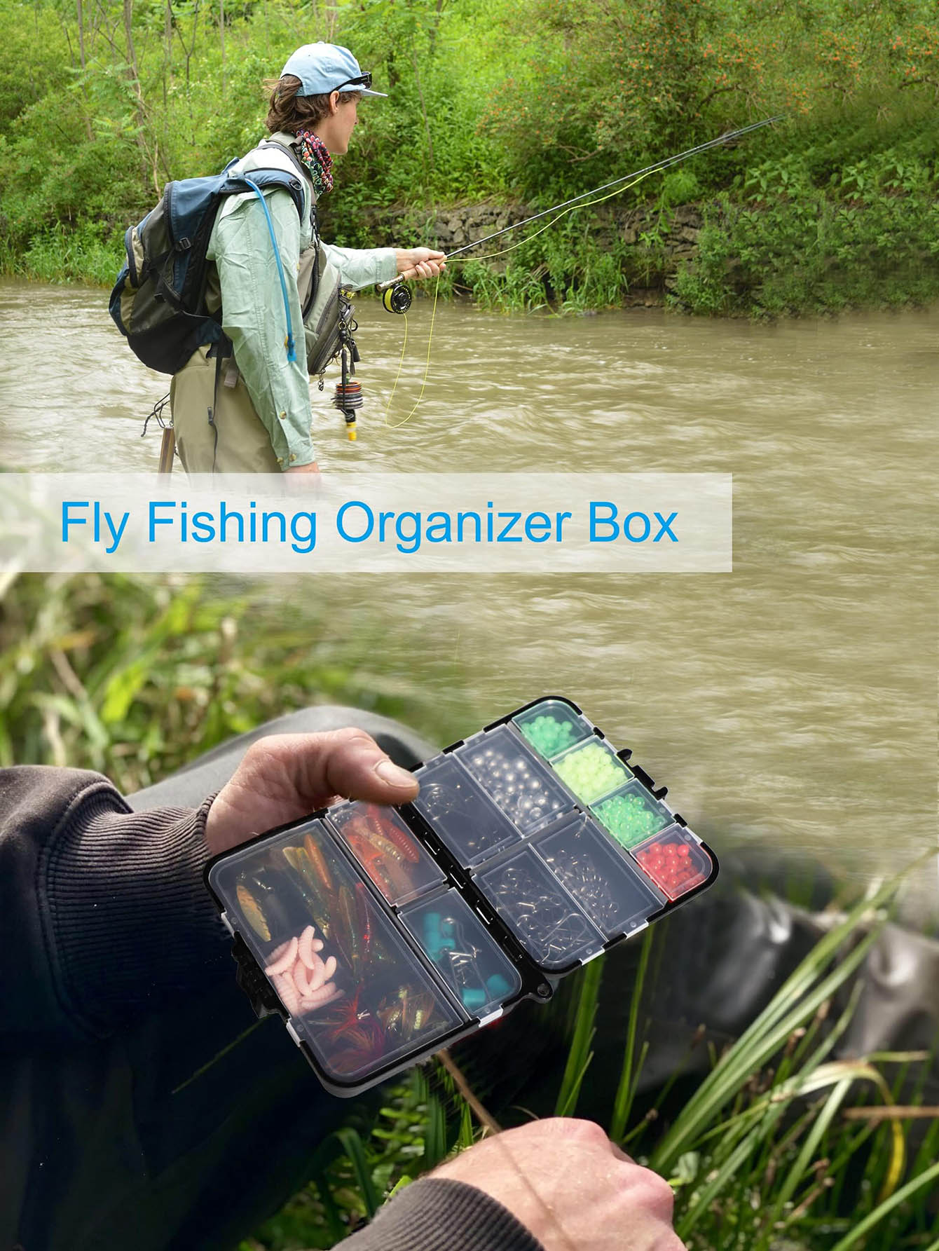 Petite boîte de matériel organ - Fishing Kayak Crate avis et prix