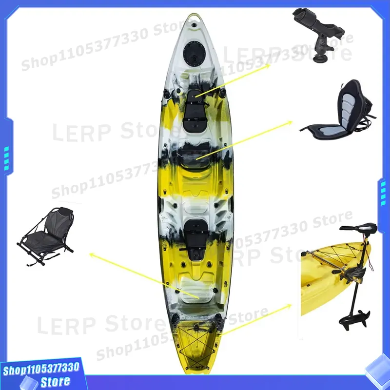 Kayak de pêche à pagaie rigide - Fishing Kayak Sit In avis et prix