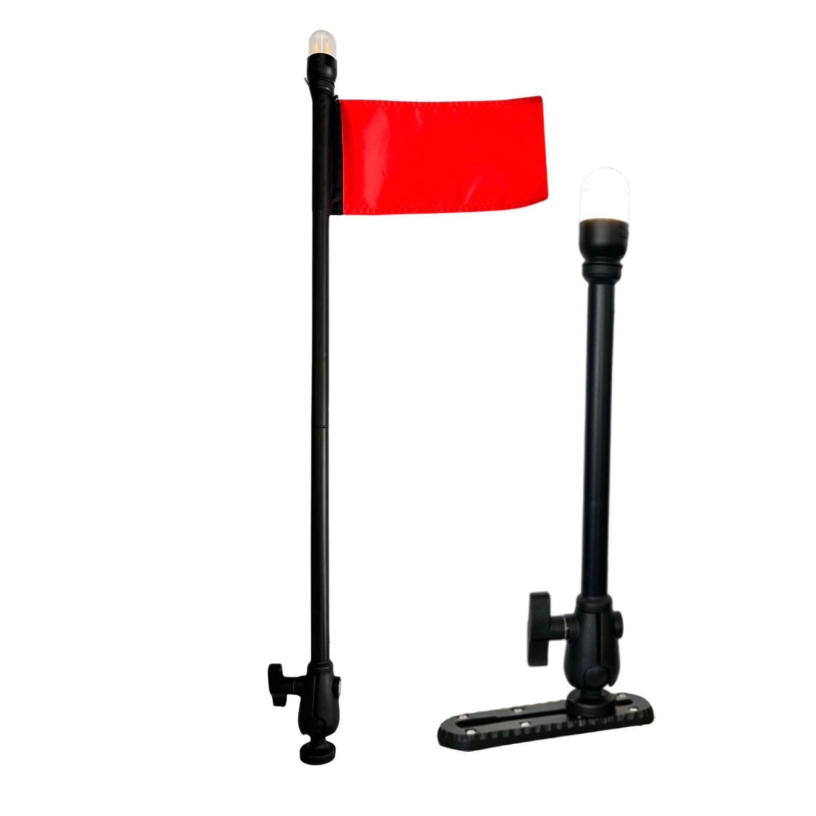 Lampe de kayak avec drapeau ro - Fishing Kayak Paddle avis et prix