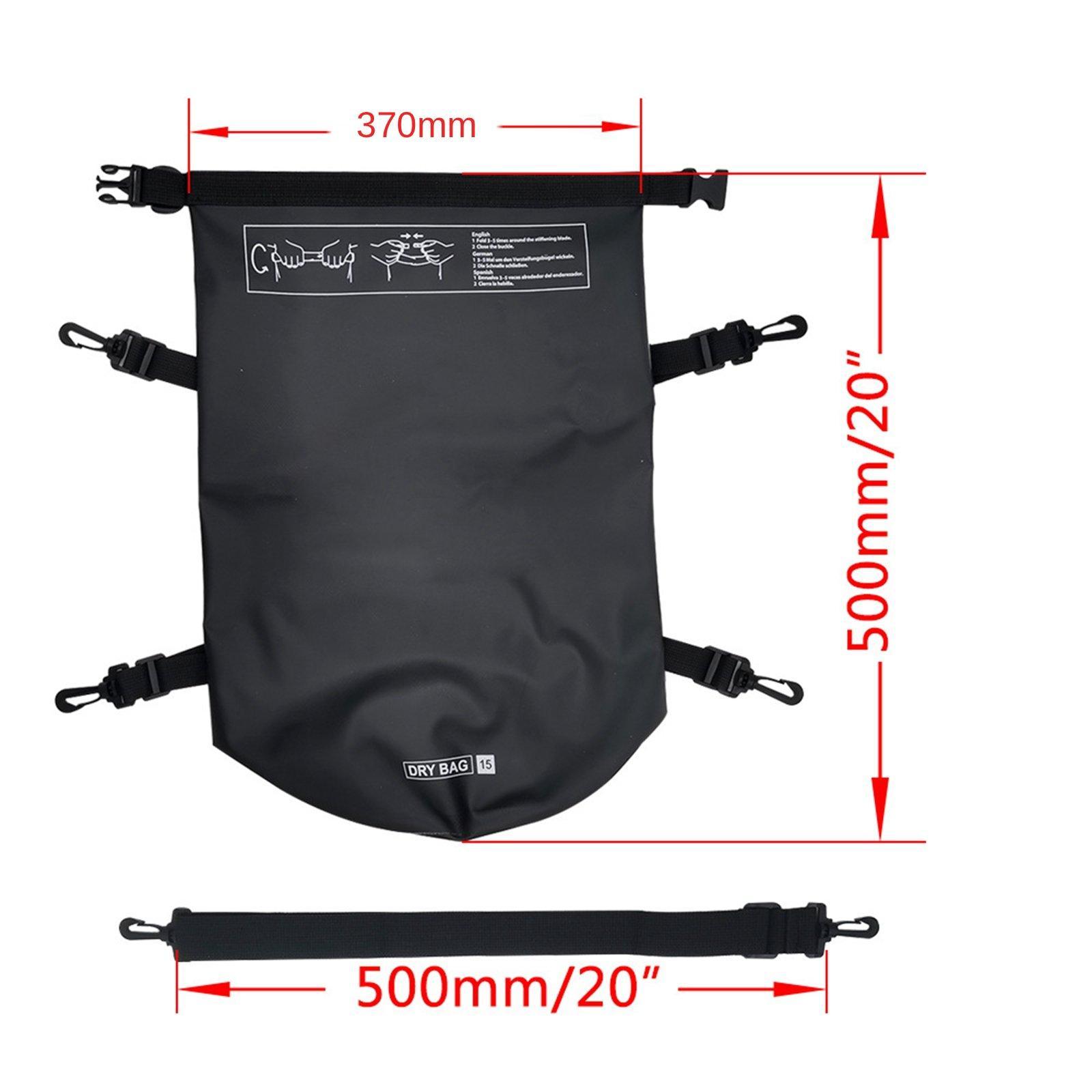 Sac étanche avec sangle réglab - Fishing Kayak Storage Bag avis et prix