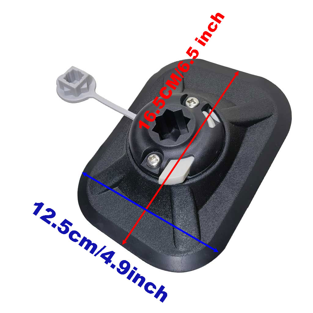 Support de canne à pêche gonfl - Fishing Kayak Fish Finder Mount avis et prix
